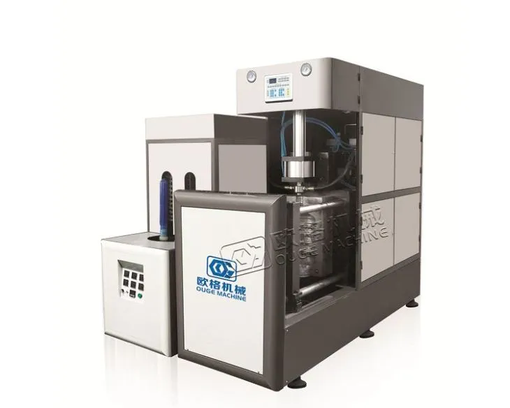 সেমি স্বয়ংক্রিয় 5 গ্যালন পিইটি বোতল গাট্টা ছাঁচনির্মাণ মেশিন